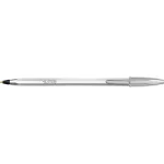 Bic Cristal Original Shine Στυλό Ballpoint Ασημί με Μαύρο Μελάνι - Image 5