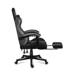 Huzaro Force 4.7 Καρέκλα Gaming Δερματίνης με Υποπόδιο Grey Mesh - Image 3