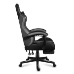 Huzaro Force 4.7 Καρέκλα Gaming Δερματίνης με Υποπόδιο Grey Mesh - Image 4