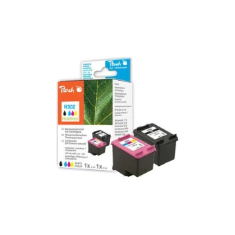 Peach Πακέτο Συμβατών Μελανιών Εκτυπωτή InkJet Canon PGI-525/CLI-526 19ml Πολλαπλό (Color) / Μαύρο 1τμχ