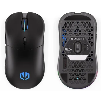 Endorfy GEM Plus 26000 RGB Gaming Ποντίκι 26000 DPI Μαύρο
