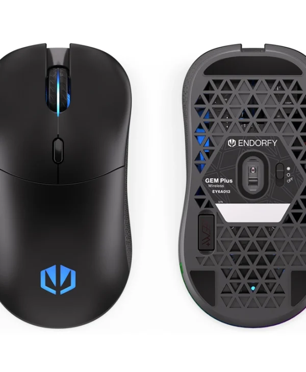 Endorfy GEM Plus 26000 RGB Gaming Ποντίκι 26000 DPI Μαύρο