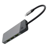 Green Cell HUBGC01 USB-C Docking Station με HDMI PD Γκρι HUBGC01