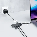 Green Cell HUBGC01 USB-C Docking Station με HDMI PD Γκρι HUBGC01 - Image 8