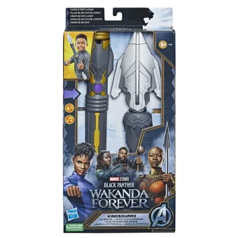 Φιγούρα Δράσης Black Panther: Wakanda Forever - Kingsguard FX Spear Black Panther με Ήχους για 5+ ετών Ετών