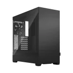 Fractal Design Pop Silent Mini Tower Κουτί Υπολογιστή με Πλαϊνό Παράθυρο Black TG Clear Tint