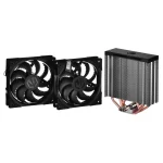 Endorfy Fera 5 Dual Fan Ψύκτρα Επεξεργαστή Διπλού Ανεμιστήρα για Socket AM4/AM5/1200/115x/1700 - Image 2