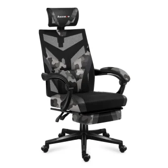 Huzaro Combat 5.0 Καρέκλα Gaming Δερματίνης με Υποπόδιο Camo