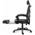 Huzaro Combat 5.0 Καρέκλα Gaming Δερματίνης με Υποπόδιο Μαύρη - Image 2