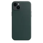 Apple Leather Case with MagSafe Back Cover Δερμάτινο Forest Green (iPhone 14 Plus) - Image 3