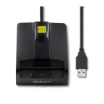 Qoltec Intelligent Smart ID Chip SCR-0634 Card Reader USB 3.2 Type-C για SmartCard - Image 4