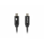 Lanberg USB 2.0 Cable USB-C male - USB-C 60W Μαύρο 1.8m (CA-CMCM-40CU-0018-BK) CA-CMCM-40CU-0018-BK - Image 2