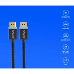 Savio Cable DisplayPort male - DisplayPort male 2m Μαύρο (CL-166) CL-166 - Image 2