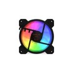 Krux Lunar 120 Case Fan με ARGB Φωτισμό και Σύνδεση 3-Pin 3τμχ - Image 2