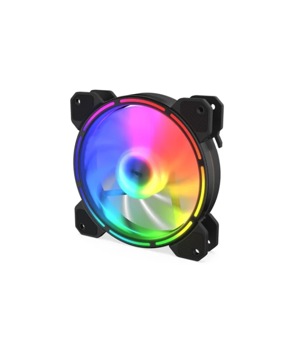Krux Lunar 120 Case Fan με ARGB Φωτισμό και Σύνδεση 3-Pin
