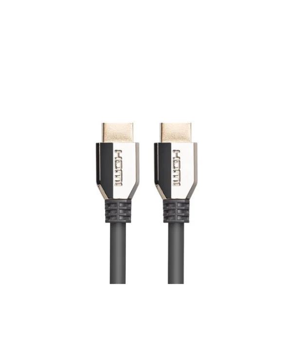 Lanberg HDMI 2.1 Cable HDMI male - HDMI male 1m Μαύρο