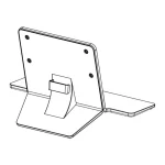 LG ST-43HT Επιτραπέζια Βάση Τηλεόρασης Ασημί ST-43HT