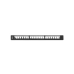 Lanberg Patch Panel Keystone για Rack 1U 19" 24 Θυρών Μαύρο - Image 2
