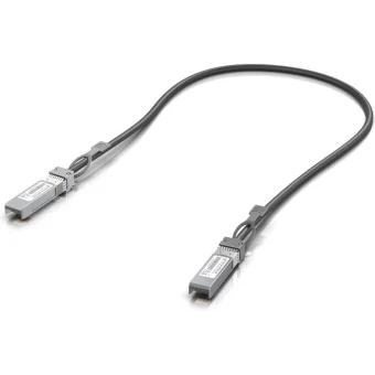 Ubiquiti Καλώδιο Οπτικής Ίνας SFP+ 0.5m Μαύρο 1τμχ