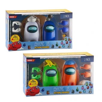 PMI Παιχνίδι Μινιατούρα Among Us Action Figures (2 Pack) Among Us 17εκ. (Διάφορα Σχέδια) 1τμχ
