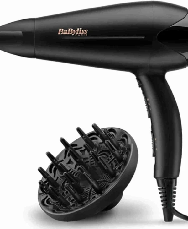 Babyliss Turbo Shine Ionic Πιστολάκι Μαλλιών με Φυσούνα 2200W