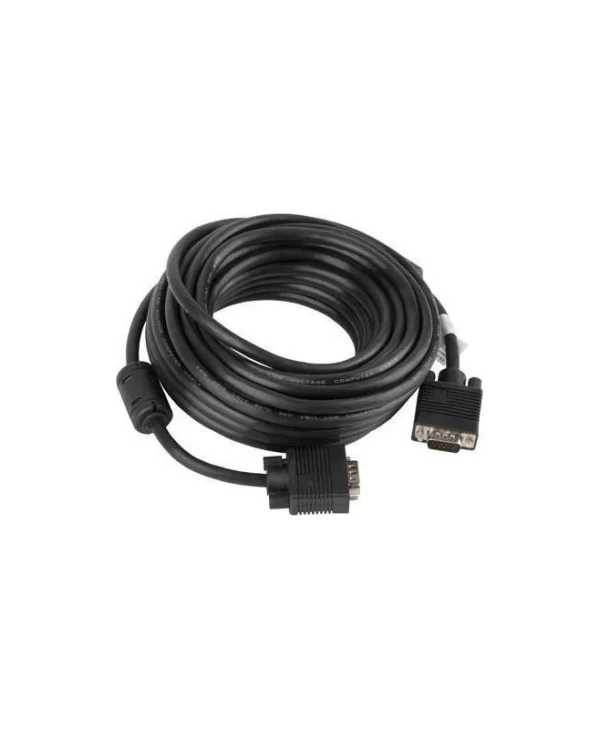 Lanberg Cable VGA male - VGA male 10m (CA-VGAC-10CC-0100-B) CA-VGAC-10CC-0100-B