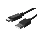 Lanberg USB 2.0 Cable USB-C male - USB-A Μαύρο 1.8m (CA-USBO-20CU-0018-BK) CA-USBO-20CU-0018-BK - Image 4