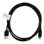Lanberg USB 2.0 Cable USB-C male - USB-A Μαύρο 1.8m (CA-USBO-20CU-0018-BK) CA-USBO-20CU-0018-BK - Image 5