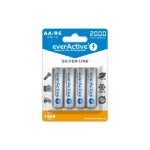 everActive Silver Line Επαναφορτιζόμενες Μπαταρίες AA Ni-MH 2000mAh 1.2V 4τμχ