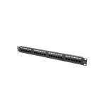 Lanberg Patch Panel Unshielded για Rack 1U 19" 24 Θυρών cat6 Μαύρο - Image 3