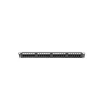 Lanberg Patch Panel Unshielded για Rack 1U 19" 24 Θυρών cat6 Μαύρο - Image 4
