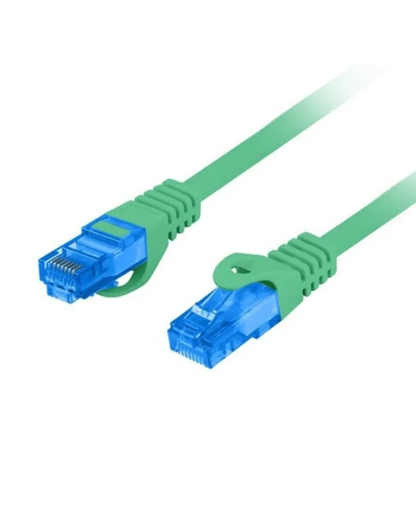 Lanberg S/FTP Cat.6a Καλώδιο Δικτύου Ethernet 0.5m Πράσινο 1τμχ