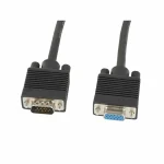 Lanberg Cable VGA male - VGA female Μαύρο 1.8m (CA-VGAC-10CC-0018-B+) CA-VGAC-10CC-0018-B+ - Image 2