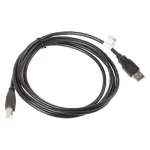 Lanberg USB 2.0 Cable USB-A male - USB-B male 5m (CA-USBA-10CC-0050-BK) CA-USBA-10CC-0050-BK