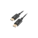 Lanberg Cable DisplayPort male - DisplayPort male 3m (CA-DPDP-10CC-0030-BK) CA-DPDP-10CC-0030-BK