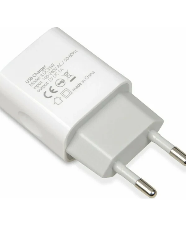 iBox x USB Wall Adapter Λευκό (C-35)