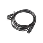 Lanberg IEC C13 - Schuko Cable 5m Μαύρο CA-C13C-11CC-0050-BK CA-C13C-11CC-0050-BK - Image 2