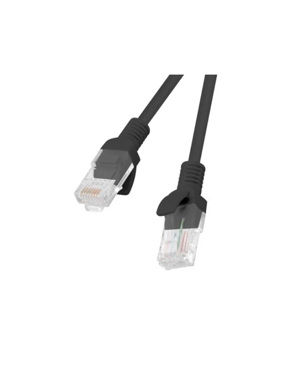 Lanberg U/UTP Cat.6 Καλώδιο Δικτύου Ethernet 5m Μαύρο 1τμχ