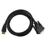 Lanberg Cable DVI-D male - HDMI male 1.8m (CA-HDDV-20CU-0018-BK) CA-HDDV-20CU-0018-BK - Image 3