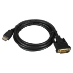 Lanberg Cable DVI-D male - HDMI male 1.8m (CA-HDDV-20CU-0018-BK) CA-HDDV-20CU-0018-BK - Image 4