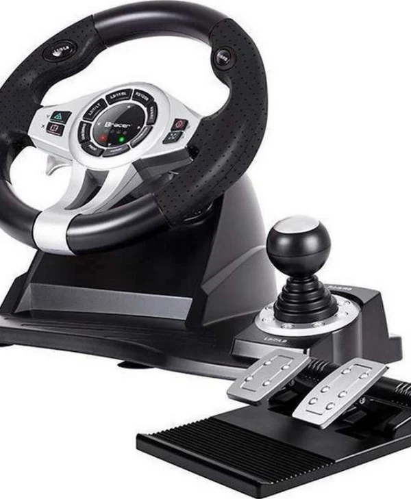 Tracer Roadster Τιμονιέρα με Μοχλό Ταχυτήτων και Πετάλια για PC / PS3 / PS4 / XBOX One με 270° Περιστροφής