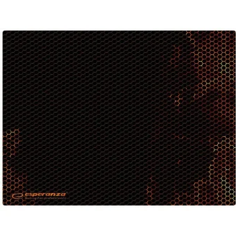 Esperanza Flame Maxi Gaming Mouse Pad Large 400mm Μαύρο