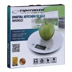 Esperanza Mango Ψηφιακή Ζυγαριά Κουζίνας 1gr/5kg White - Image 8