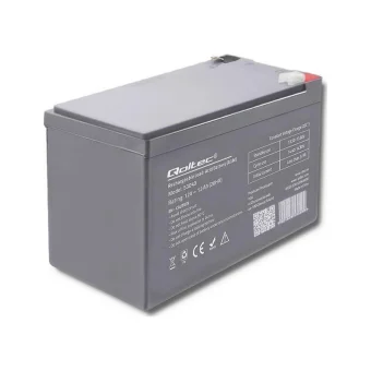Qoltec Μπαταρία UPS με Χωρητικότητα 12Ah και Τάση 12V 53049 1τμχ 53049