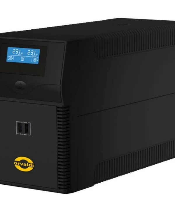 Orvaldi ID2K0CH UPS Line-Interactive 2000VA 1200W με 6 Πρίζες ID2K0CH