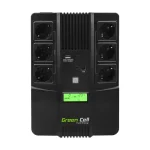 Green Cell UPS Line-Interactive 800VA 480W με 6 Schuko Πρίζες