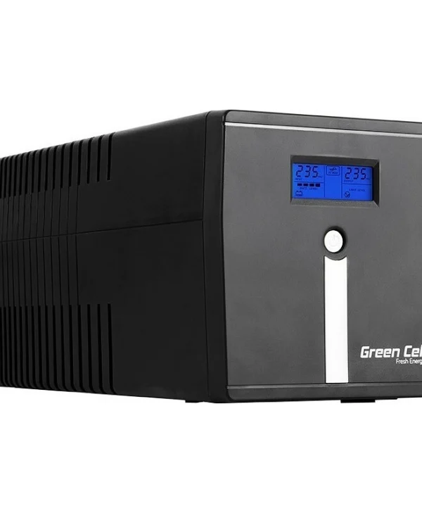 Green Cell Microsine 1000VA UPS Line-Interactive 700W με 2 Schuko Πρίζες