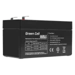 Green Cell Μπαταρία UPS με Χωρητικότητα 1.2Ah και Τάση 12V AGM17 1τμχ AGM17