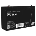 Green Cell Μπαταρία UPS με Χωρητικότητα 15Ah και Τάση 6V AGM40 1τμχ AGM40