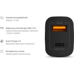 Green Cell Φορτιστής Αυτοκινήτου 24W 3.6A Γρήγορης Φόρτισης με Θύρες: 1xUSB 1xType-C Μαύρος - Image 5
